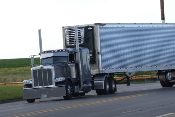 Voiture de marchandises routières rapides internationales dans le monde entier