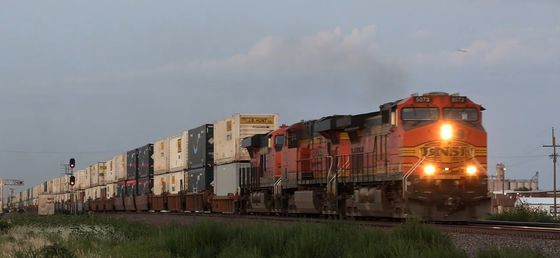 Международная железнодорожная перевозка грузов из Китая в Соединенные Штаты с использованием складов Amazon FBA
