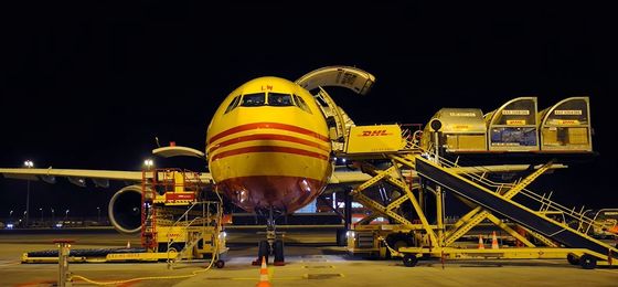 Γρήγορη Αξιόπιστη DHL Cargo Express Μεταφορά Μεταφοράς DHL Παγκόσμια Μεταφορά Αεροπορικού Φορτίου