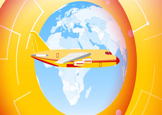 DHL Expédition internationale rapide Guangzhou Chine au Mexique Livraison express dans le monde entier