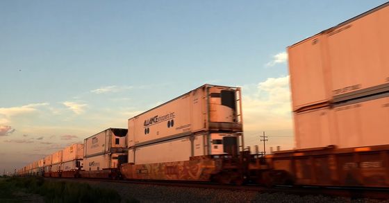 Transporte de mercancías por ferrocarril desde China hasta el Reino Unido