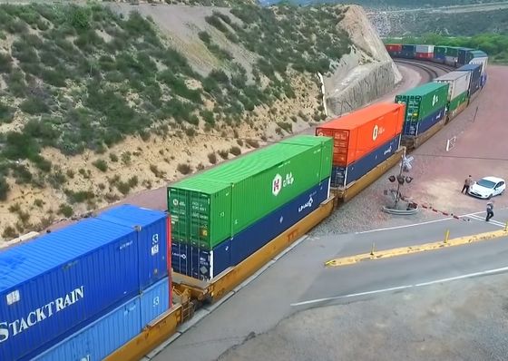 Amazon China To The USA FBA DHL International Rail Freight Through Warehousing