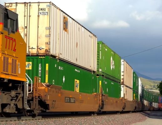 Agen FCL DDP Logistik Perusahaan Pengangkutan Kereta Api dari China ke AS