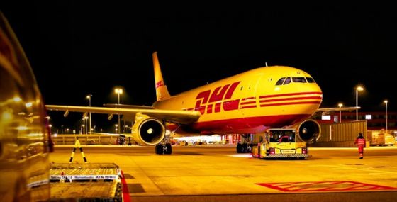 Serviços de logística DHL para transporte aéreo