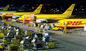 Wereldwijd snel DHL Internationale DHL logistieke diensten voor luchtvracht